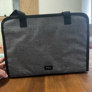 Thirty One Charcoal Crosshatch Get Creative Caddy